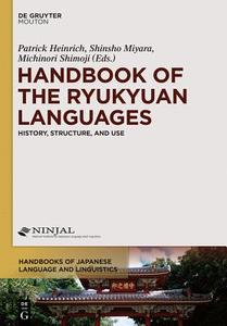 Handbook of the Ryukyuan Languages edito da de Gruyter Mouton
