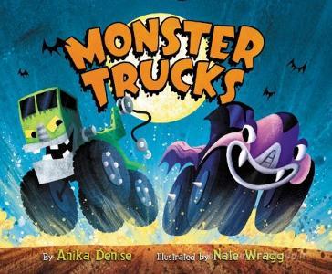 Monster Trucks Board Book di Anika Denise edito da Harpercollins Publishers Inc