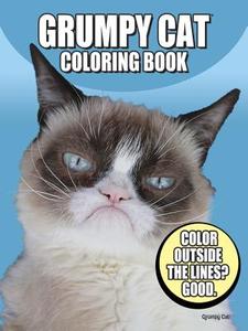 Grumpy Cat Coloring Book di Grumpy Cat edito da DOVER PUBN INC