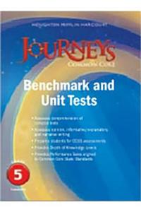 Journeys: Benchmark Tests and Unit Tests Consumable Grade 5 di Reading edito da STECK VAUGHN CO
