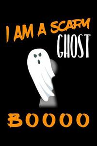 I Am a Scary Ghost Boooo: Blank Lined Journal to Write in - Ruled Writing Notebook di Uab Kidkis edito da LIGHTNING SOURCE INC