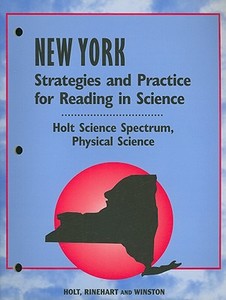 New York Holt Science Spectrum Strategies and Practice for Reading in Science edito da Holt McDougal