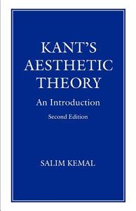 Kant's Aesthetic Theory di S. Kemal edito da Palgrave Macmillan UK