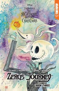 Disney Manga: Tim Burton's The Nightmare Before Christmas -- Zero's Journey Graphic Novel Book 3 (Variant) di D.J. Milky edito da TOKYOPOP