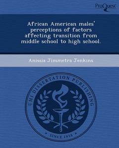 This Is Not Available 049768 di Anissia Jimmetra Jenkins edito da Proquest, Umi Dissertation Publishing