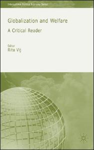 Globalization and Welfare di Ritu Vij edito da Palgrave Macmillan