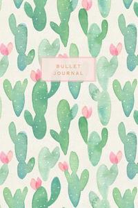 Bullet Journal: Cactus Design Bullet Journal - Dot Grid Notebook di Nifty Notebooks, Bullet Journals edito da Createspace Independent Publishing Platform