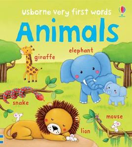 Very First Words: Animals di Felicity Brooks edito da Usborne Publishing
