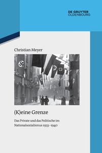 (K)eine Grenze di Christian Meyer edito da de Gruyter Oldenbourg