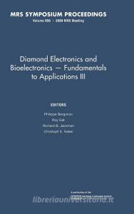 Diamond Electronics and Bioelectronics - Fundamentals to Applications III edito da Cambridge University Press