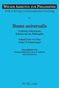 Homo universalis edito da Lang, Peter GmbH