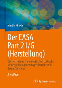 Der EASA Part 21/G (Herstellung) di Martin Hinsch edito da Springer-Verlag GmbH