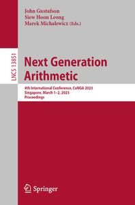 Next Generation Arithmetic edito da Springer Nature Switzerland