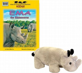 Ema the Rhinoceros [With Plush] di Chelsea Gillian Grey edito da Soundprints