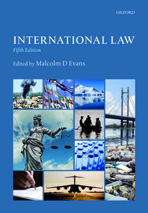 International Law di Malcolm Evans edito da Oxford University Press