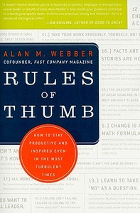 Rules of Thumb di Alan M. Webber edito da HarperCollins Publishers Inc