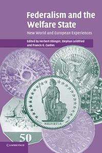 Federalism and the Welfare State edito da Cambridge University Press