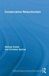 Conservative Reductionism di Michael Esfeld edito da Routledge