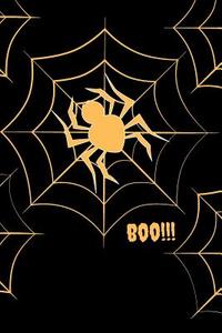Boo!!!: Halloween Spider Themed Notebook di Thithiaboo edito da LIGHTNING SOURCE INC
