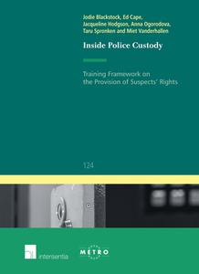 Inside Police Custody di Jodie Blackstock, Ed Cape, Jacqueline Hodgson edito da Intersentia Ltd