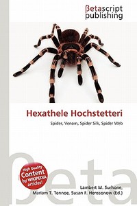 Hexathele Hochstetteri edito da Betascript Publishing