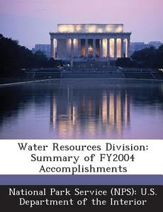 Water Resources Division edito da Bibliogov