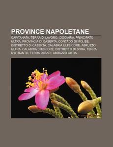 Province Napoletane: Capitanata, Terra D di Fonte Wikipedia edito da Books LLC, Wiki Series