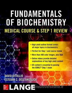 Biochemistry Course and Step 1 Review di David Ditullio edito da McGraw-Hill Education