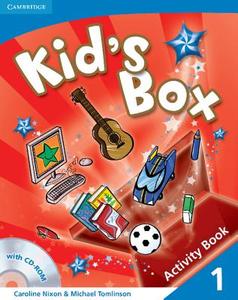 Kid\'s Box Level 1 Activity Book With Cd-rom di Caroline Nixon, Michael Tomlinson edito da Cambridge University Press