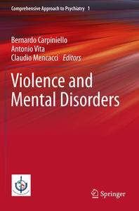 Violence And Mental Disorders edito da Springer Nature Switzerland AG