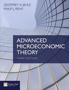 Advanced Microeconomic Theory di Geoffrey A. Jehle, Philip J. Reny edito da Pearson Education Limited