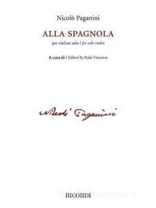 Alla Spagnola: For Solo Violin edito da RICORDI