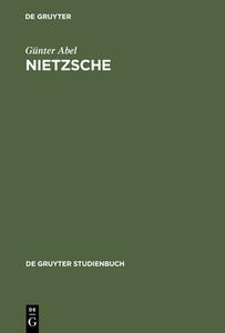 Nietzsche di Günter Abel edito da Gruyter, Walter de GmbH