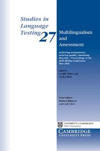 Multilingualism and Assessment di Lynda Taylor edito da Cambridge University Press