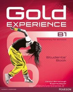 Gold Experience B1 Students' Book And Dvd-rom Pack di Carolyn Barraclough, Suzanne Gaynor, Kathryn Alevizos edito da Pearson Education Limited