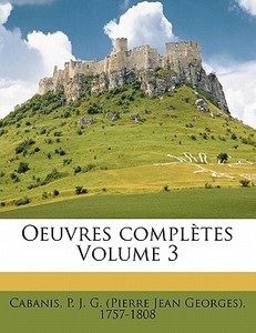 Oeuvres Compl Tes Volume 3 edito da Nabu Press