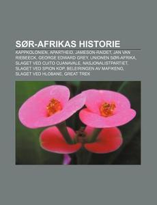 S R-afrikas Historie: Kappkolonien, Apar di Kilde Wikipedia edito da Books LLC, Wiki Series