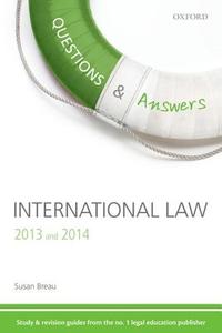 International Law di Susan Breau edito da OXFORD UNIV PR