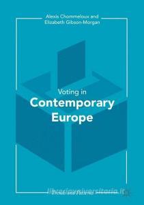 Contemporary Voting in Europe edito da Palgrave Macmillan UK