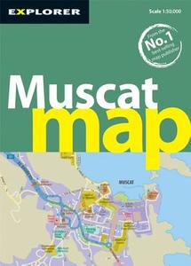 Muscat Map di Explorer Publishing and Distribution edito da Explorer Publishing