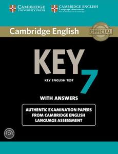 Cambridge English Key 7 Student's Book Pack (student's Book With Answers And Audio Cd) edito da Cambridge University Press