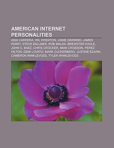American Internet personalities di Books Llc edito da Books LLC, Reference Series