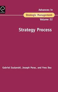 Strategy Process edito da Emerald Group Publishing Limited