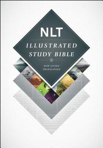 NLT Illustrated Study Bible Tutone Teal/Chocloate, Indexed di Tyndale edito da Tyndale House Publishers