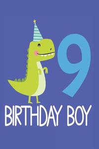 9 Birthday Boy: 9th Birthday T-Rex Draw and Write Activity Book for Kids di Creative Juices Publishing edito da LIGHTNING SOURCE INC