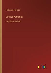 Schloss Kostenitz di Ferdinand Von Saar edito da Outlook Verlag