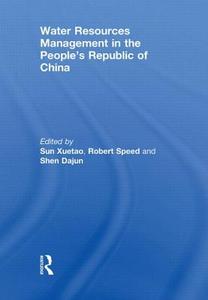 Water Resources Management In The People's Republic Of China edito da Taylor & Francis Ltd