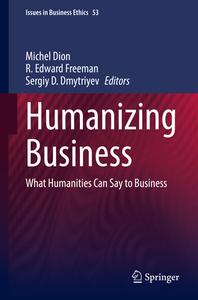 Humanizing Business edito da Springer International Publishing