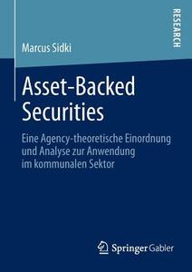 Asset-Backed Securities di Marcus Sidki edito da Springer Fachmedien Wiesbaden
