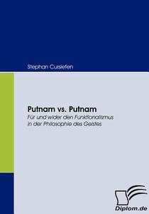 Putnam vs. Putnam di Stephan Cursiefen edito da Diplomica Verlag